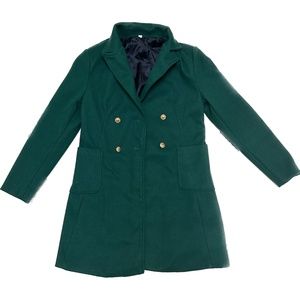 SHEIN Green Coat